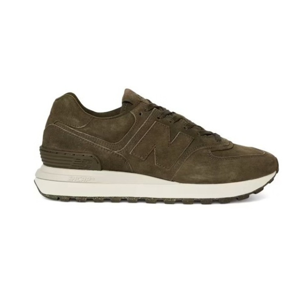 Todd Snyder New Balance 574 Legacy Sneaker Suede Olive Green U574LGYD 8